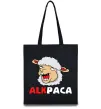 Эко-сумка ALKPACA web Черный фото
