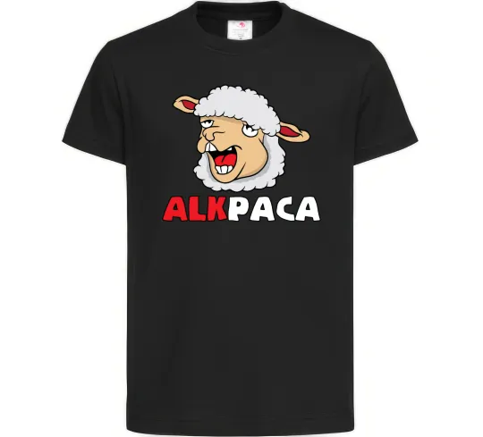 Детская футболка ALKPACA web Черный фото