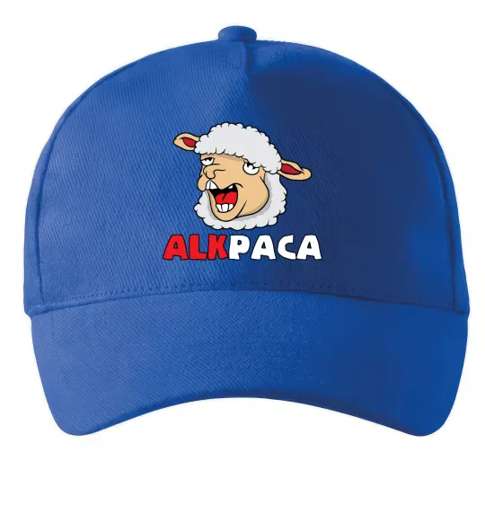 Кепка ALKPACA web Яскраво-синій фото