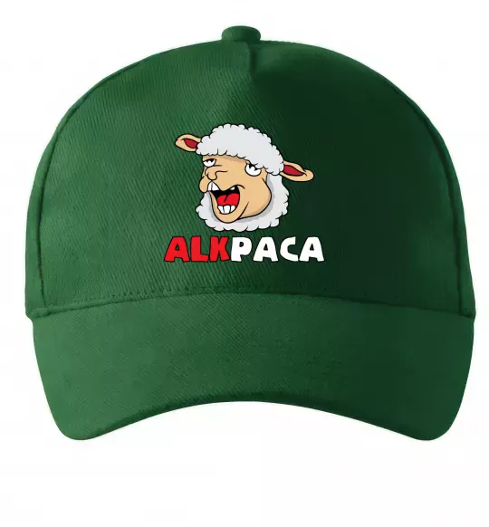Кепка ALKPACA web Темно-зелений фото