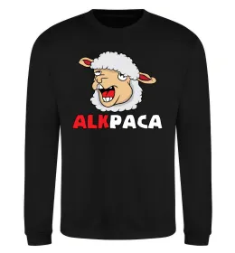 Свитшот ALKPACA web Черный фото