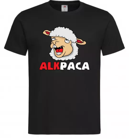 Мужская футболка ALKPACA web Черный фото