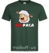 Чоловіча футболка ALKPACA web Темно-зелений фото