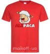 Чоловіча футболка ALKPACA web Червоний фото