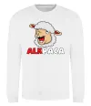 Свитшот ALKPACA web Белый Свитшот ALKPACA web Белый фото