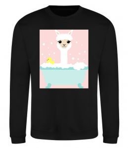 Свитшот Лама у ванній