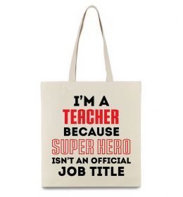 Эко-сумка Teacher super hero Эко-сумка Teacher super hero