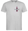 Мужская футболка О винцо Серый Мужская футболка О винцо Серый фото