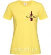 Женская футболка О винцо Лимонный фото