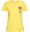 Женская футболка Wine not Лимонный Женская футболка Wine not Лимонный фото