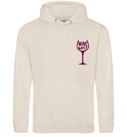 Чоловіча толстовка (худі) Wine not Таш фото