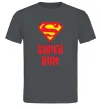 Мужская футболка Супер кум Графит фото