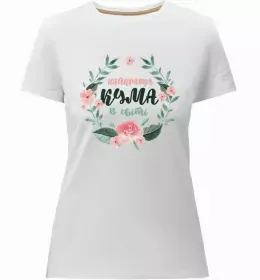 Женская премиум футболка