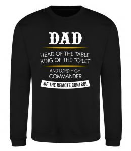 Світшот Dad head and king