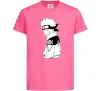 Детская футболка Наруто з язиком Ярко-розовый фото