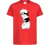 Детская футболка Наруто з язиком Красный фото