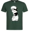Чоловіча футболка Наруто з язиком Темно-зелений Чоловіча футболка Наруто з язиком Темно-зелений фото