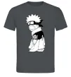 Чоловіча футболка Наруто з язиком Графіт Чоловіча футболка Наруто з язиком Графіт фото