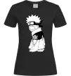 Жіноча футболка Наруто з язиком Чорний фото