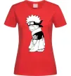 Жіноча футболка Наруто з язиком Червоний фото