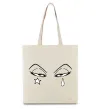 Эко-сумка Аніме зірка сльоза Бежевый фото