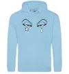 Женская толстовка (худи) Аніме зірка сльоза Голубой фото