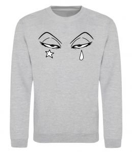 Свитшот Аніме зірка сльоза Свитшот Аніме зірка сльоза