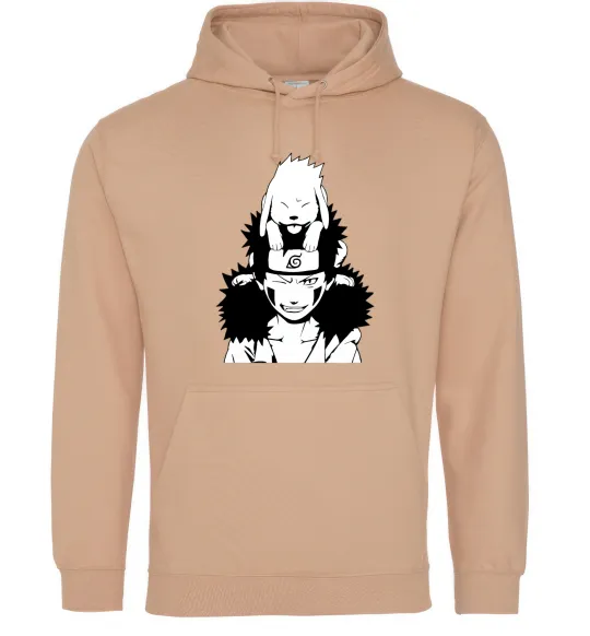 Чоловіча толстовка (худі) Аніме kiba з собакою Пісочний фото