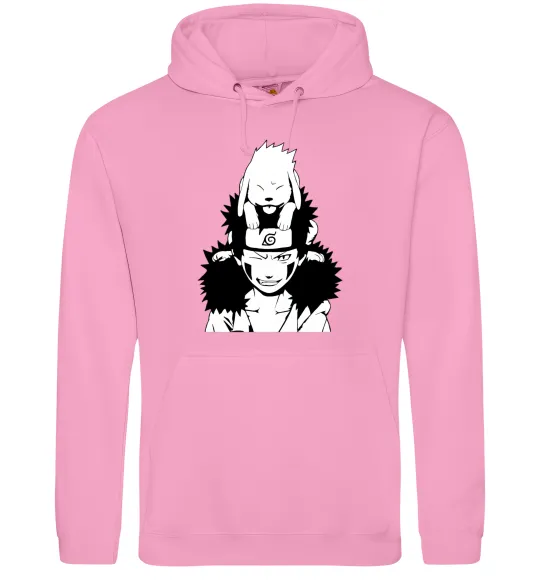 Жіноча толстовка (худі) Аніме kiba з собакою Рожевий фото