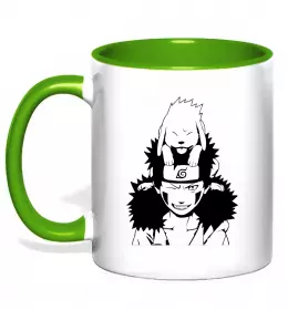 Чашка с цветной ручкой