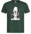 Чоловіча футболка Аніме kiba з собакою Темно-зелений Чоловіча футболка Аніме kiba з собакою Темно-зелений фото