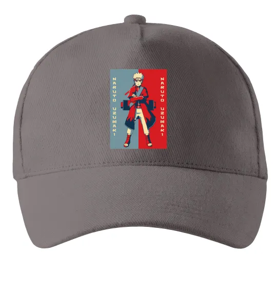 Кепка Наруто червоно-синій Серый фото