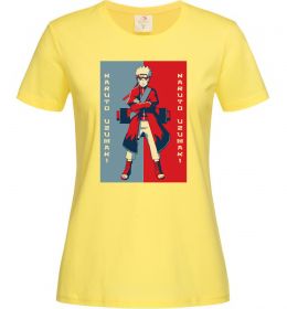 Жіноча футболка Наруто червоно-синій