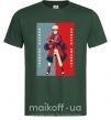 Чоловіча футболка Наруто красно-синий Темно-зелений фото