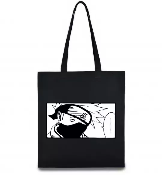 Еко-сумка Кakashi точки Чорний фото