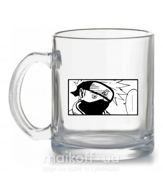 Чашка стеклянная Кakashi точки Прозрачный фото