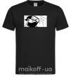 Чоловіча футболка Кakashi точки Чорний фото
