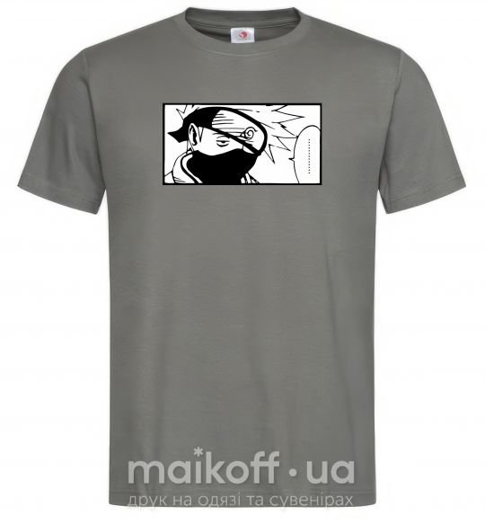 Мужская футболка Кakashi точки Графит фото