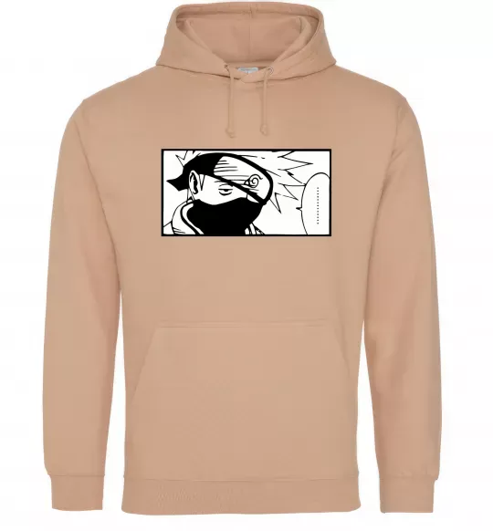 Жіноча толстовка (худі) Кakashi точки Пісочний фото