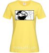 Женская футболка Кakashi точки Лимонный фото