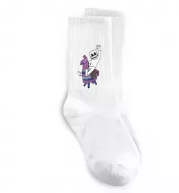 Носки Fortnite logo Белый фото