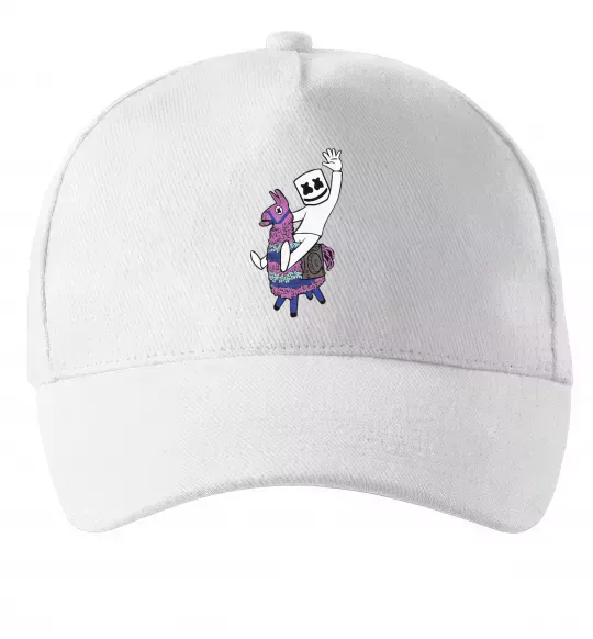 Кепка Marshmello fortnite Білий фото