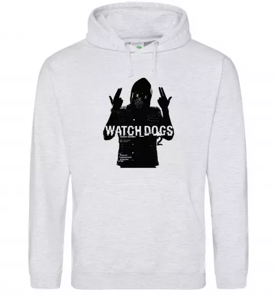 Жіноча толстовка (худі) Watch Dogs Wrench Сірий меланж фото