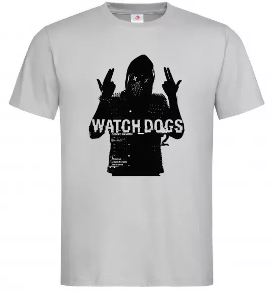 Мужская футболка Watch Dogs Wrench Серый фото