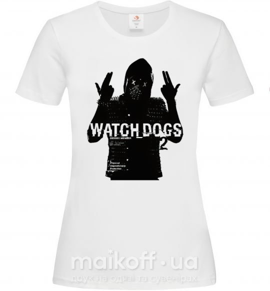 Жіноча футболка Watch Dogs Wrench Білий фото