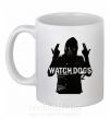 Чашка керамічна Watch Dogs Wrench Білий фото