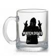 Чашка стеклянная Watch Dogs Wrench Прозрачный фото
