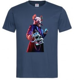 Мужская футболка Watch dogs свин