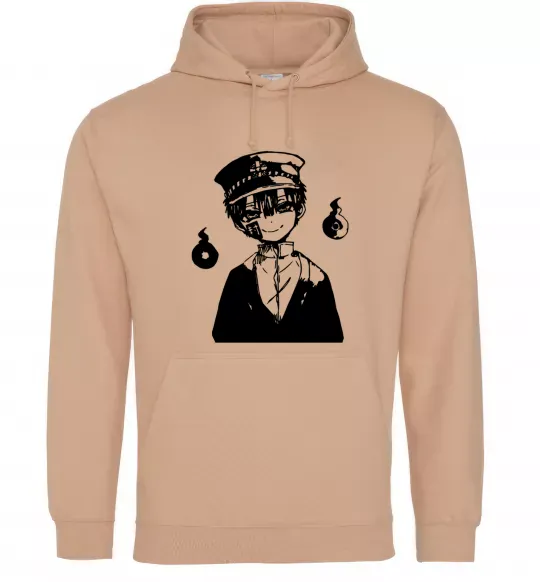 Чоловіча толстовка (худі) Hanako Toilet-Bound Пісочний фото