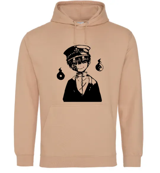 Женская толстовка (худи) Hanako Toilet-Bound Песочный фото